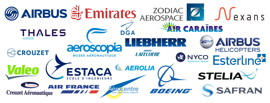 Ils nous font confiance — Airbus, Thales, Boeing, Safran, Emirates, Stelia, Liebherr…